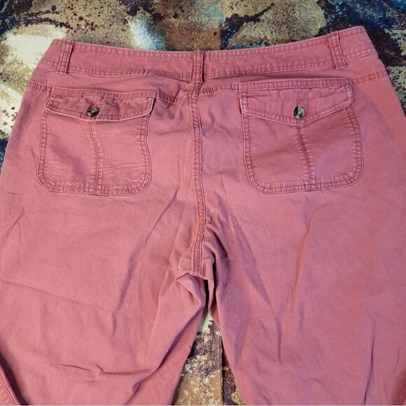 Dockers Women's Ladies Soft Khaki Straight Leg Pants Slacks Size 16 Cute - Picture 9 of 13